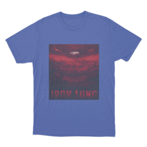 Red Clouds T Shirt Blue